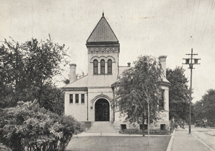 Parlin-Library-1900s-2 Parlin Library 1900s