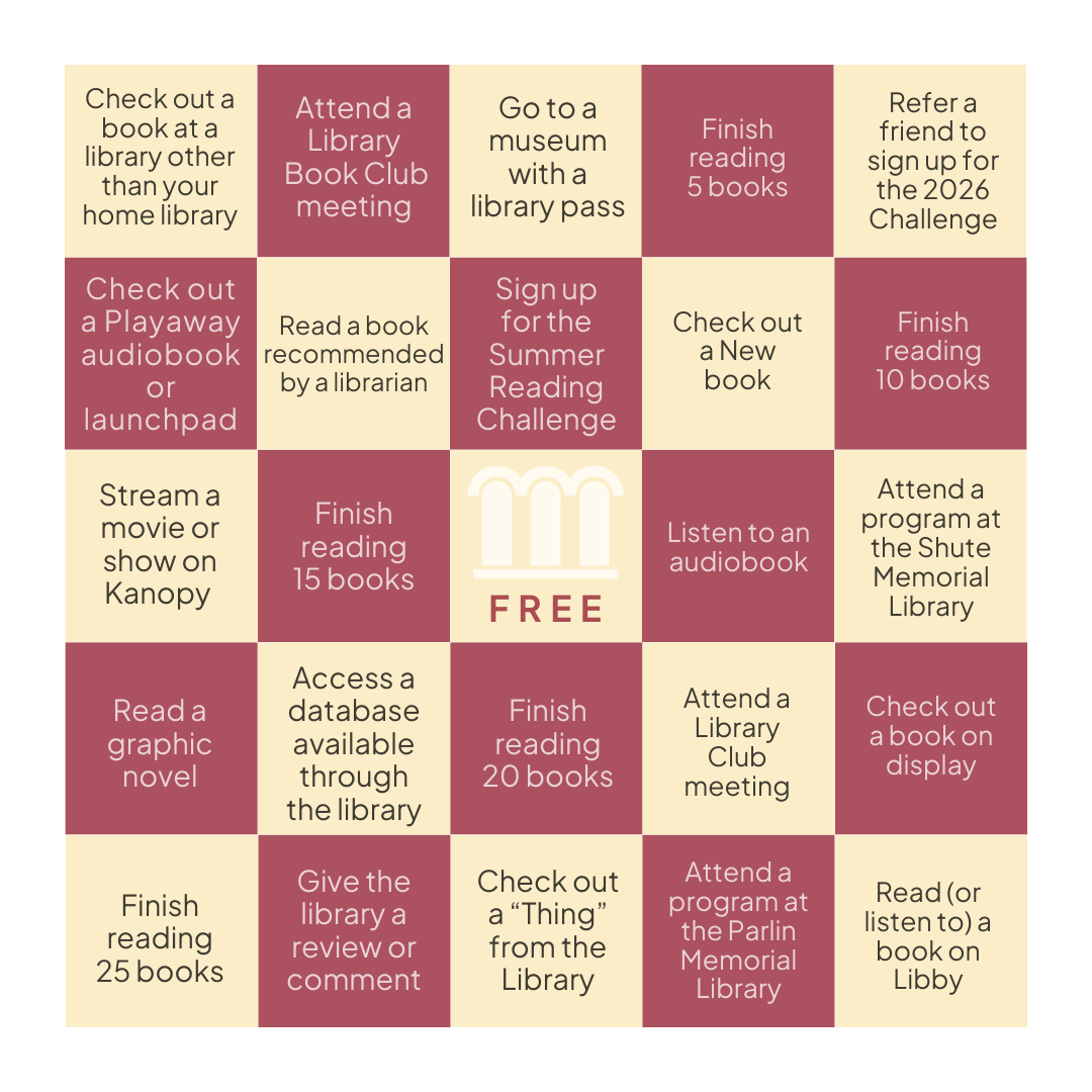 2026 Reading Challenge Flyer and post (1)